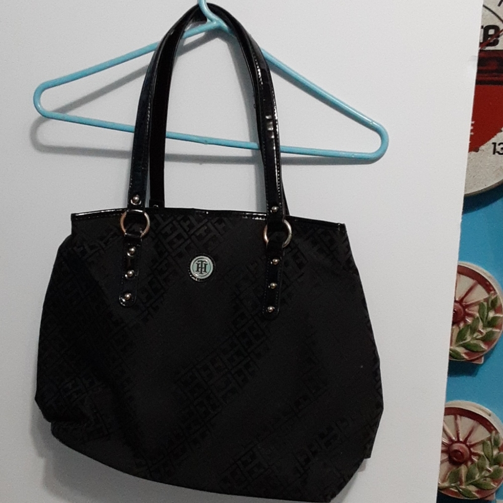 Tommy  Hilfiger black handbag